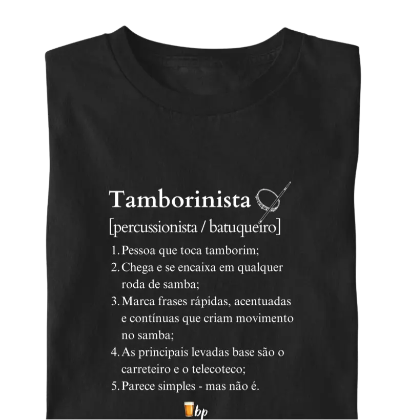 Dicionário - Tamborinista