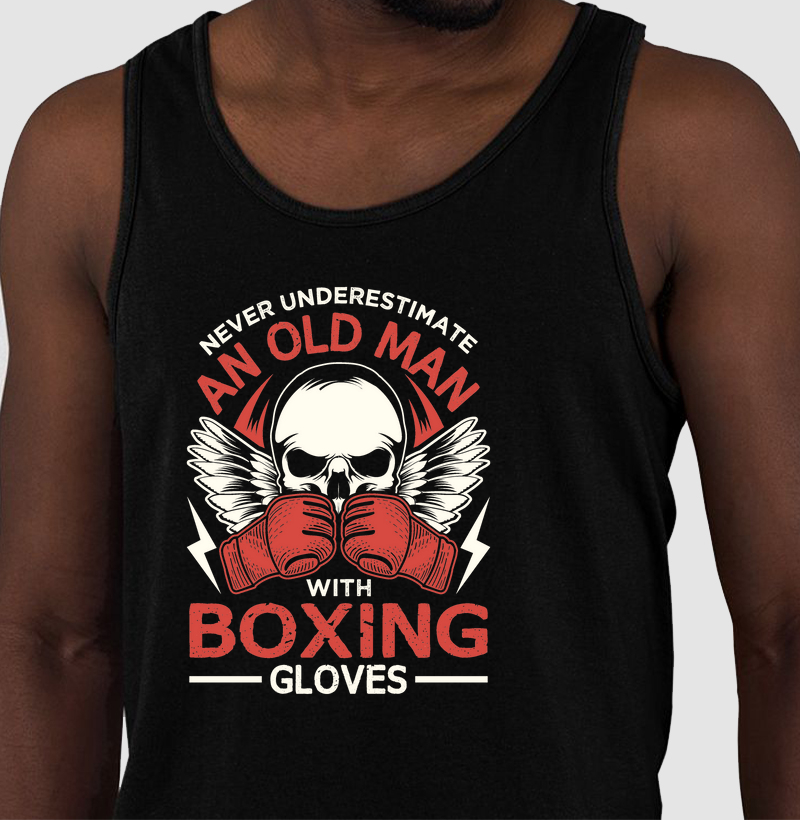 Old Man with Boxing Gloves REGATA