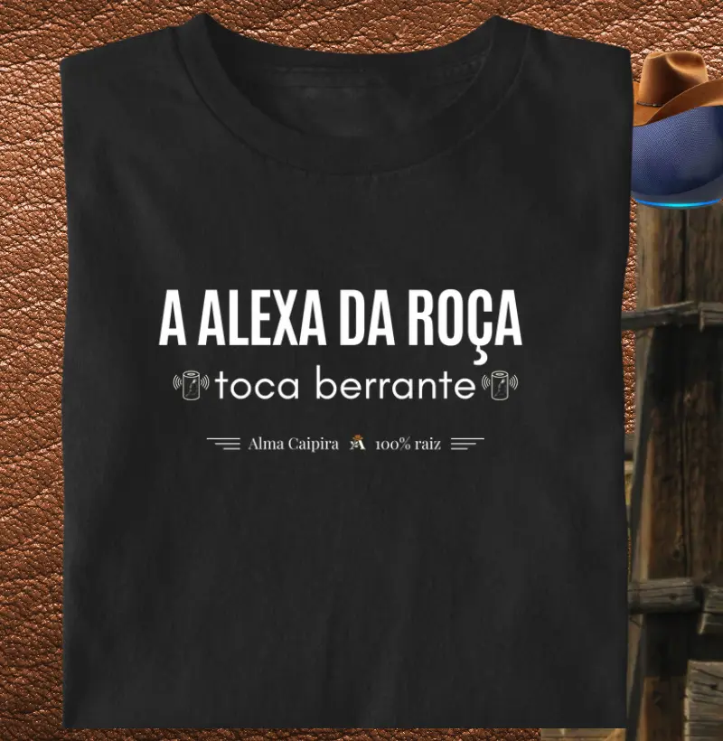 A Alexa da roça, toca berrante