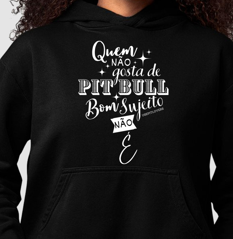 Quem não gosta de pit bull bom sujeito não é