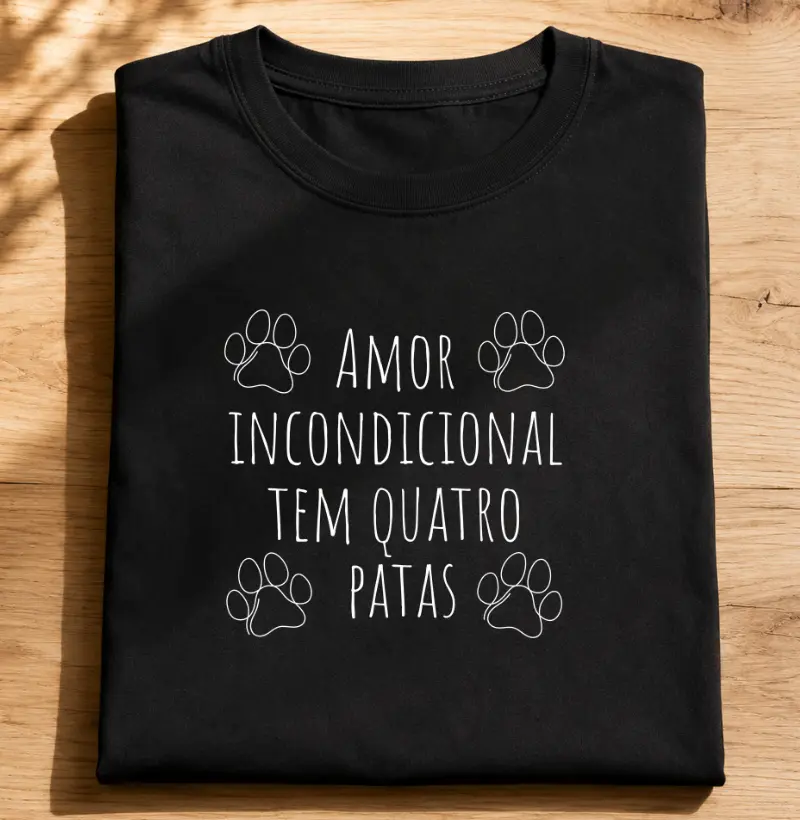 Amor incondicional tem quatro patas 