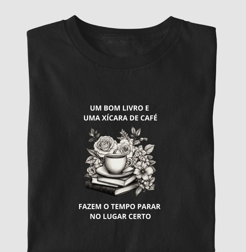 Duas paixões: livros e café