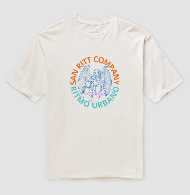 Camiseta Oversized S★R PEGASUS