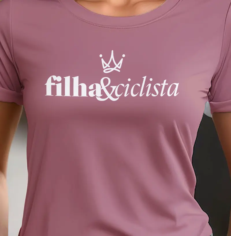 Filha & ciclista