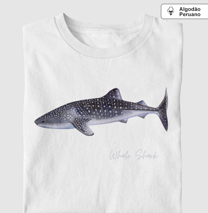 Whale Shark - Camiseta Algodão Peruano