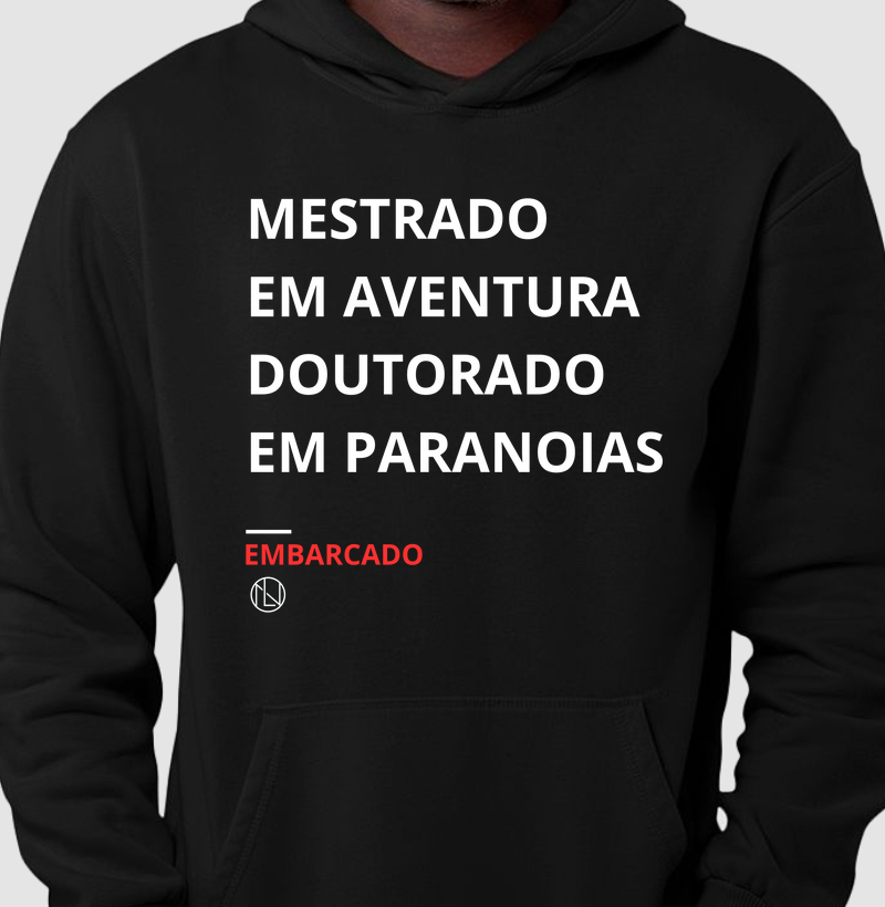 Hoodie Moletom Mestrado e Doutorado