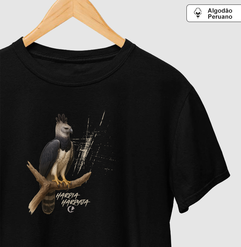 Camiseta Algodão Peruano Harpia Harpyja
