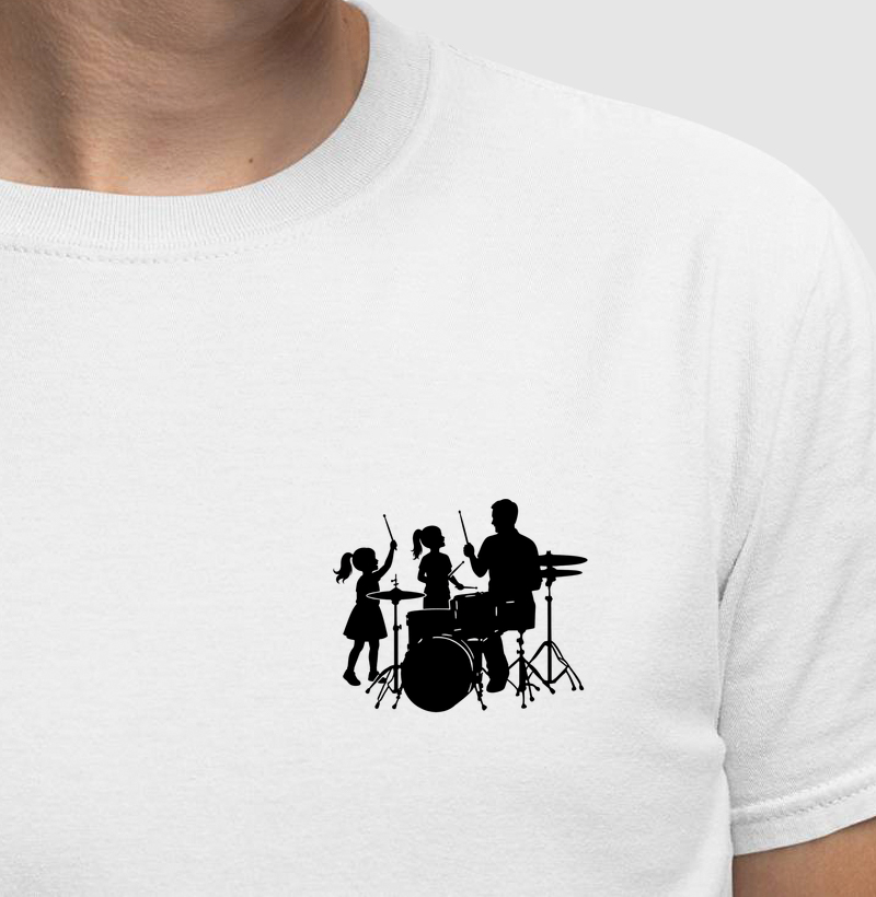 Pai e Filhas Bateristas - Mantendo o ritmo de casa