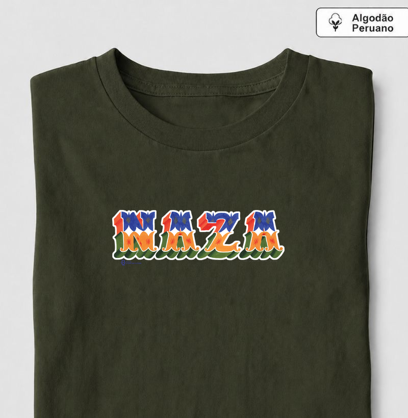 Camisa Naza - Augusto - Camiseta Algodão Peruano