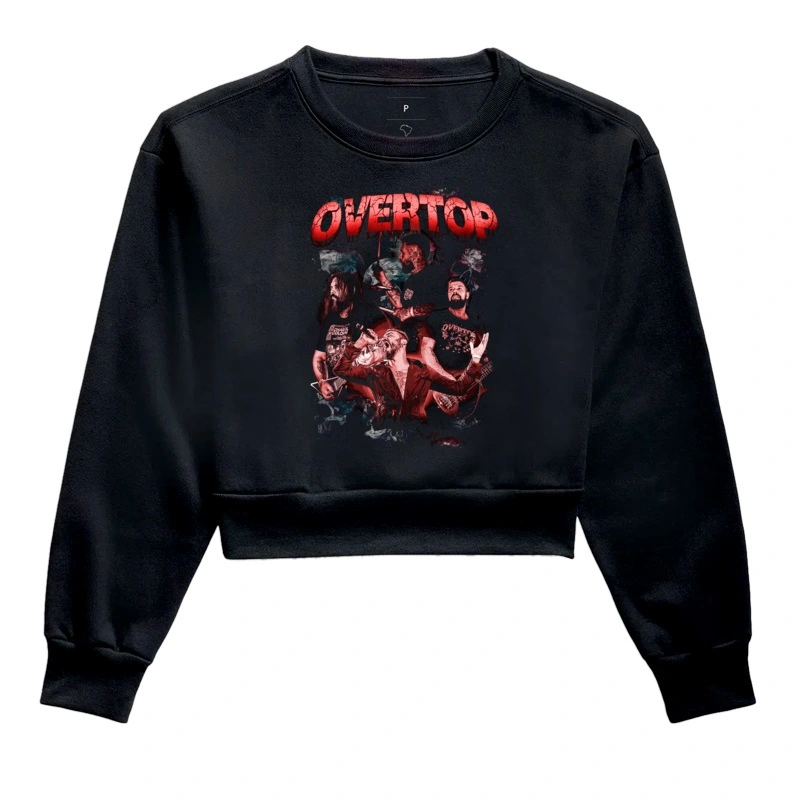 Moletom Cropped - Overtop