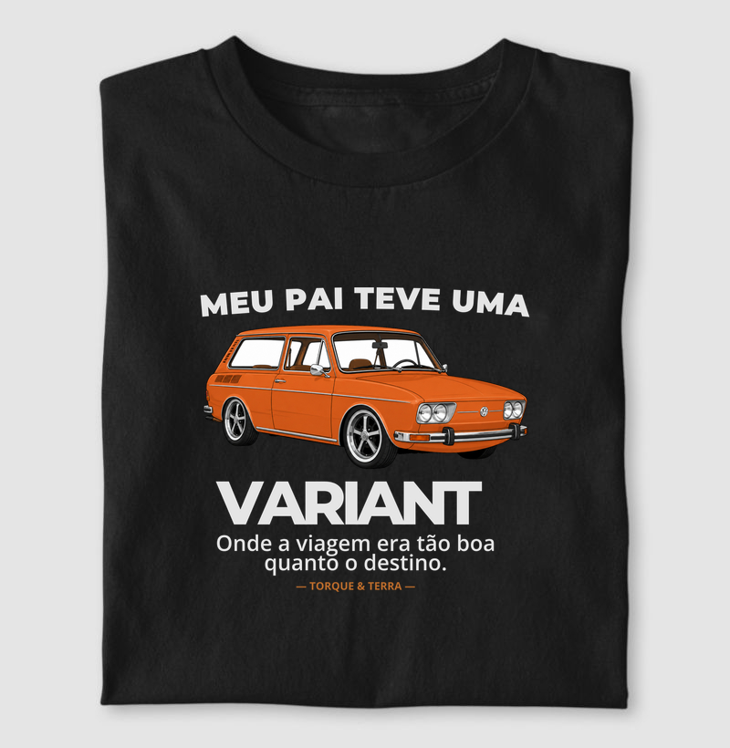 Meu pai teve uma - VARIANT - ocre alaranjado