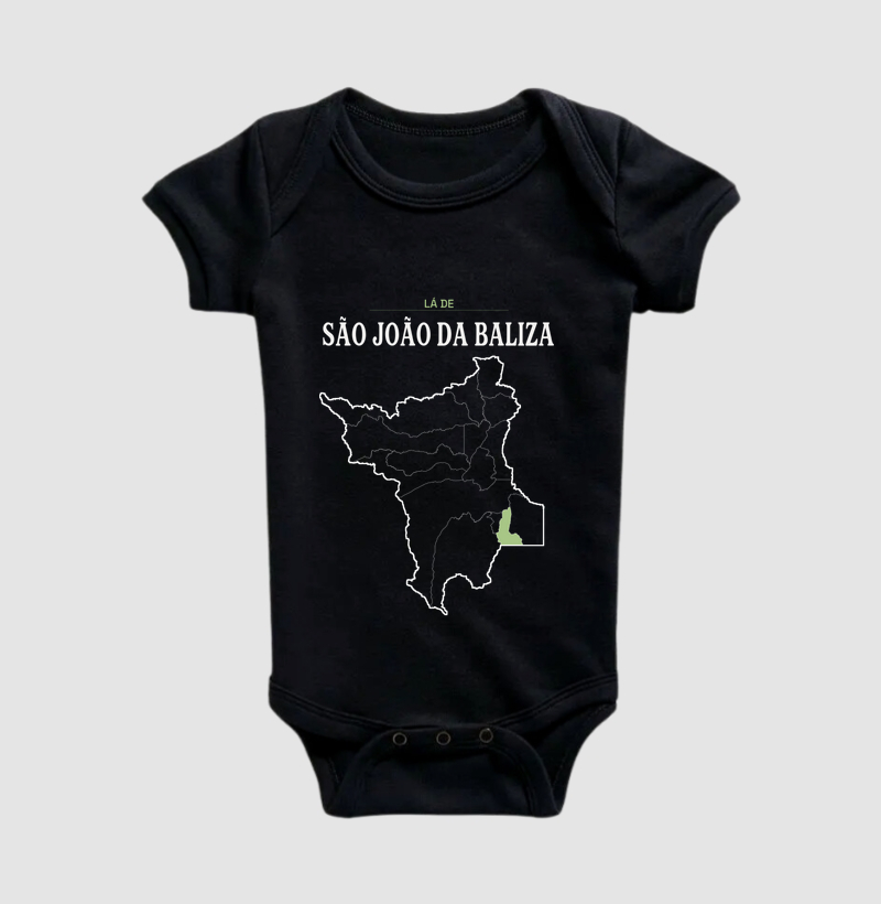 São João da Baliza | Território RR - Body Infantil