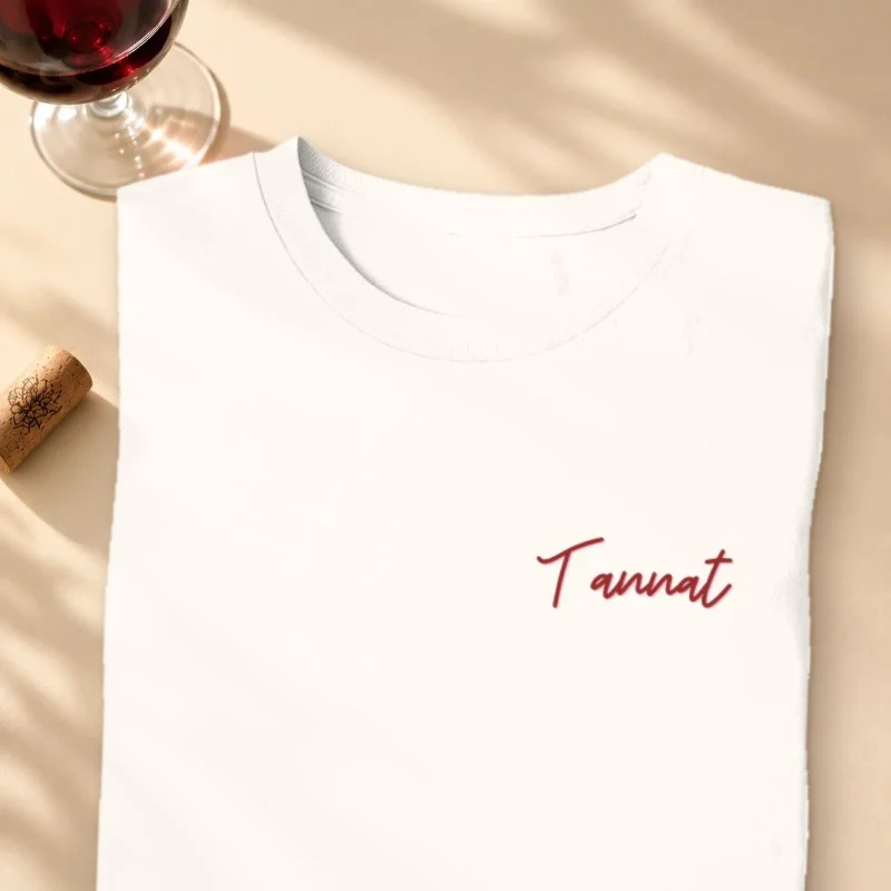 Camiseta Vinho - Tannat - Bolso - Camiseta