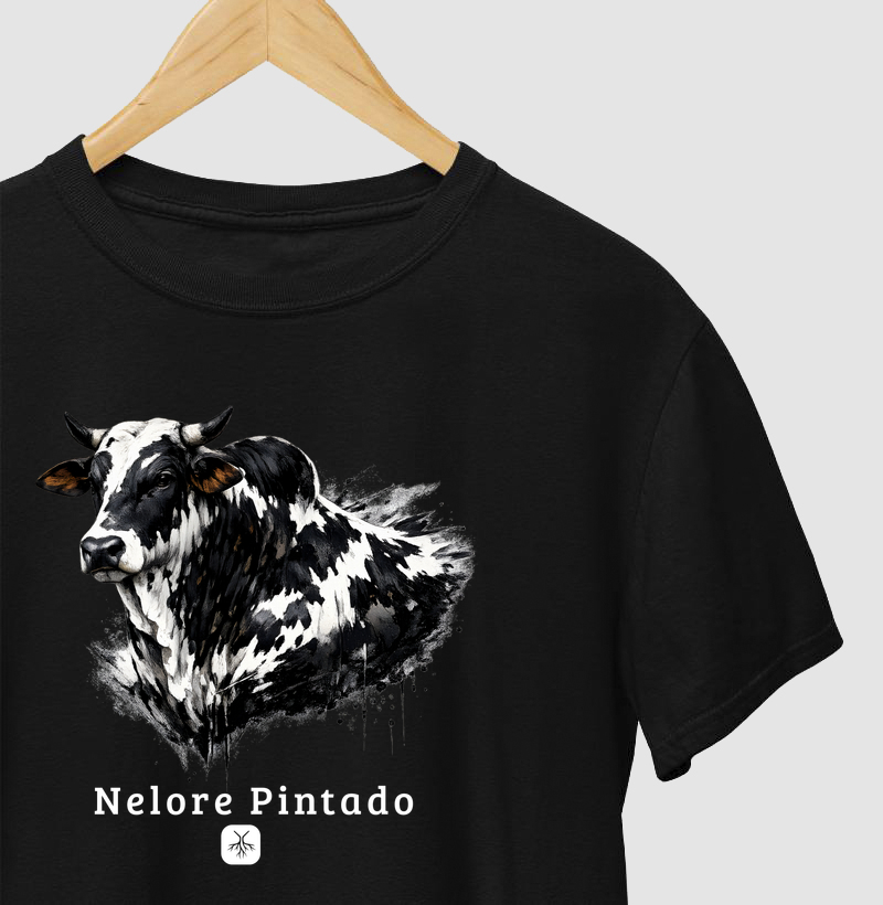 Camiseta Nelore pintado preto
