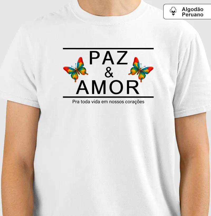 Paz & Amor (algodão peruano)