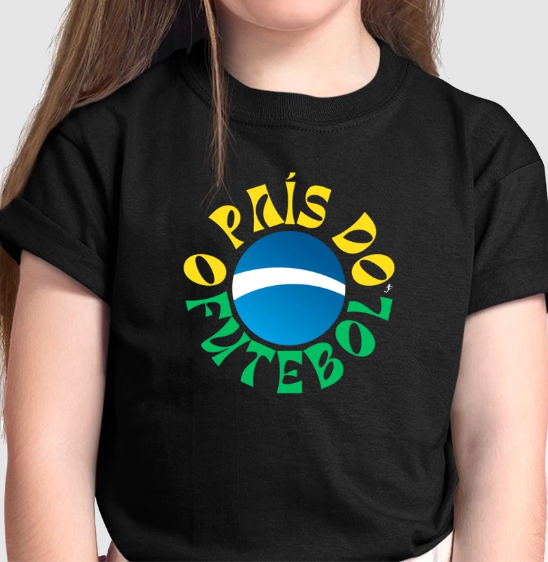 Camiseta Mini O País do Futebol
