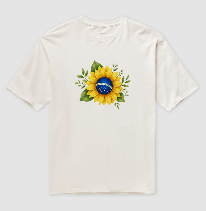 Camiseta Girassol Patriota