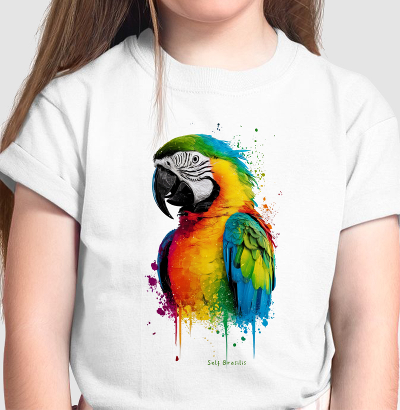 CANINDÉ NA TINTA™ - Camiseta Infantil