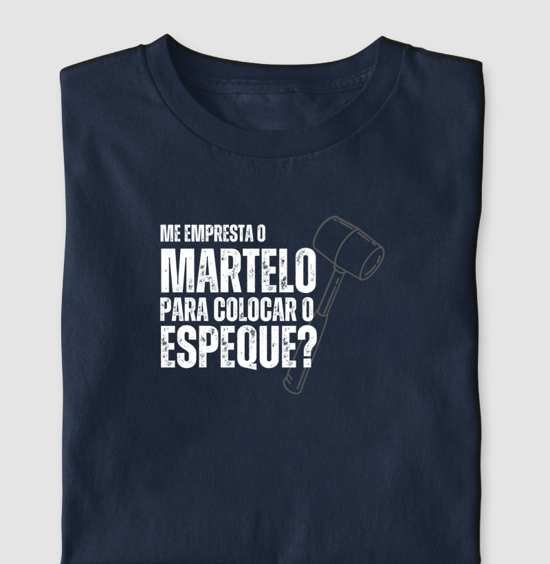 Me empresta o martelo?