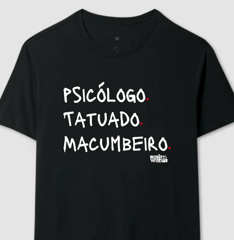 Psicólogo, Tatuado e Macumbeiro Maria Patuá