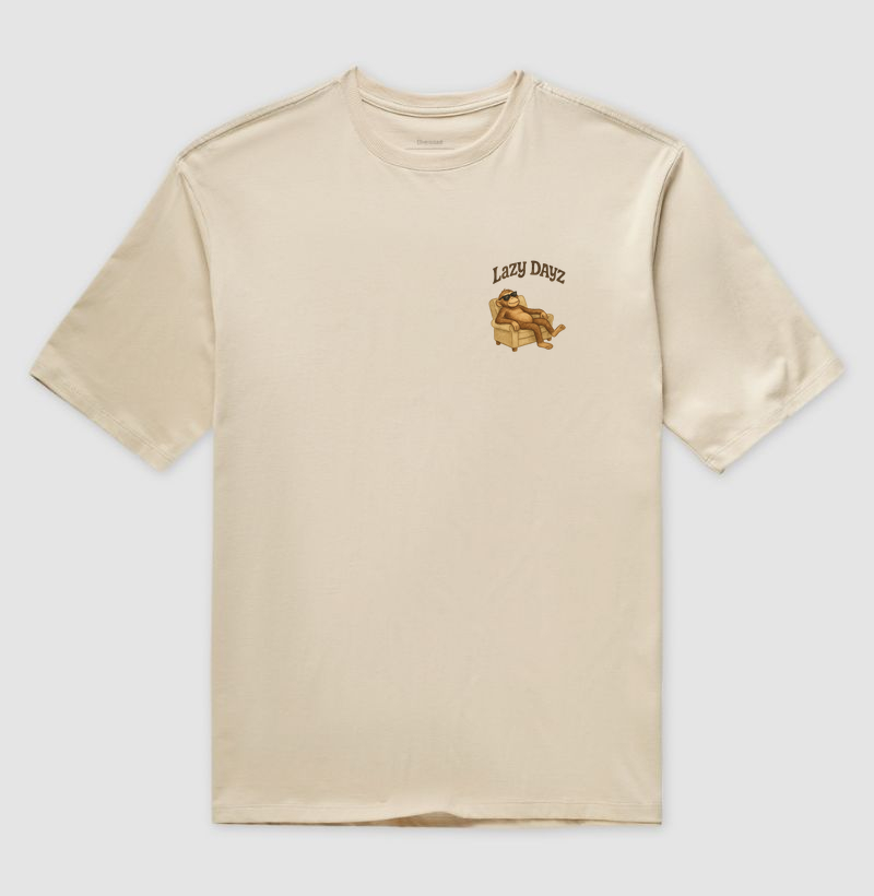 Camiseta oversized - Lazy Dayz