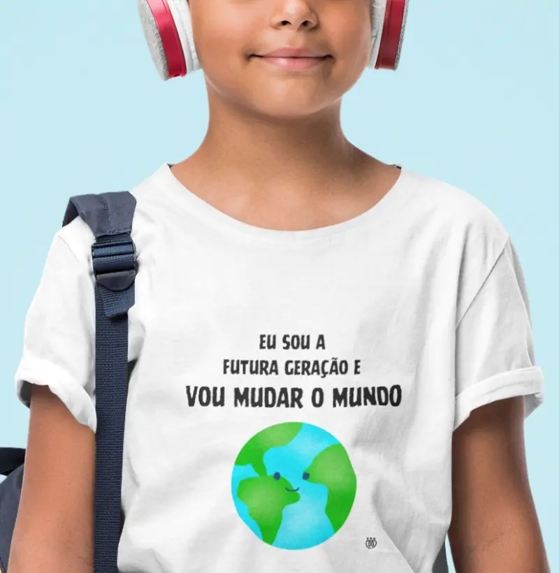 Eu sou a futura geração e vou mudar o mundo