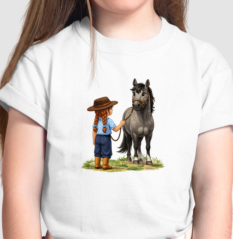 Menina ruiva e Cavalo 2