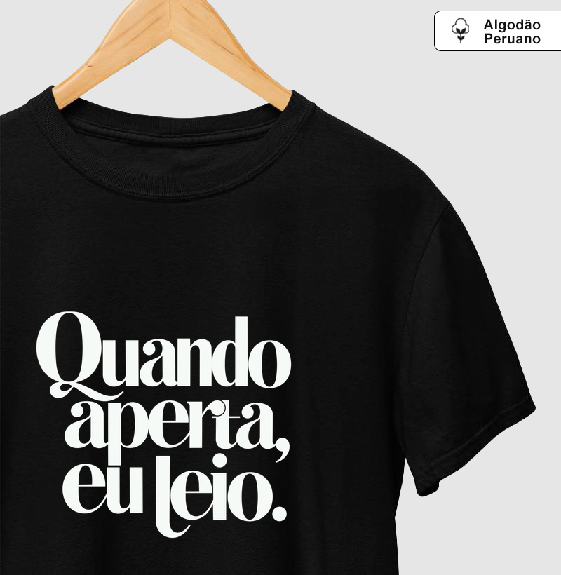 Quando Aperta, Eu Leio