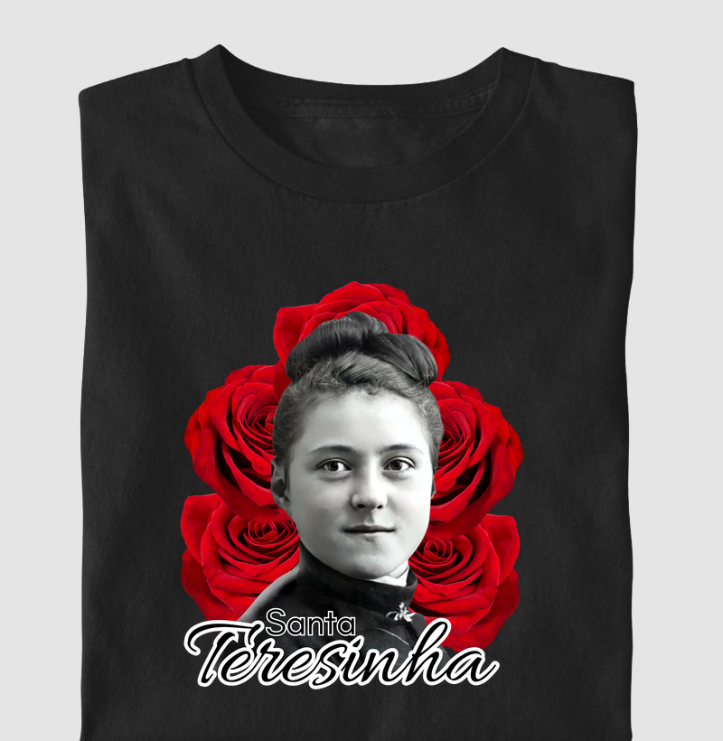 Camiseta Santa Teresinha Rosto