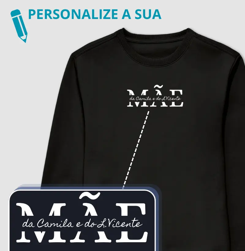 MÃE PERSONALIZADA