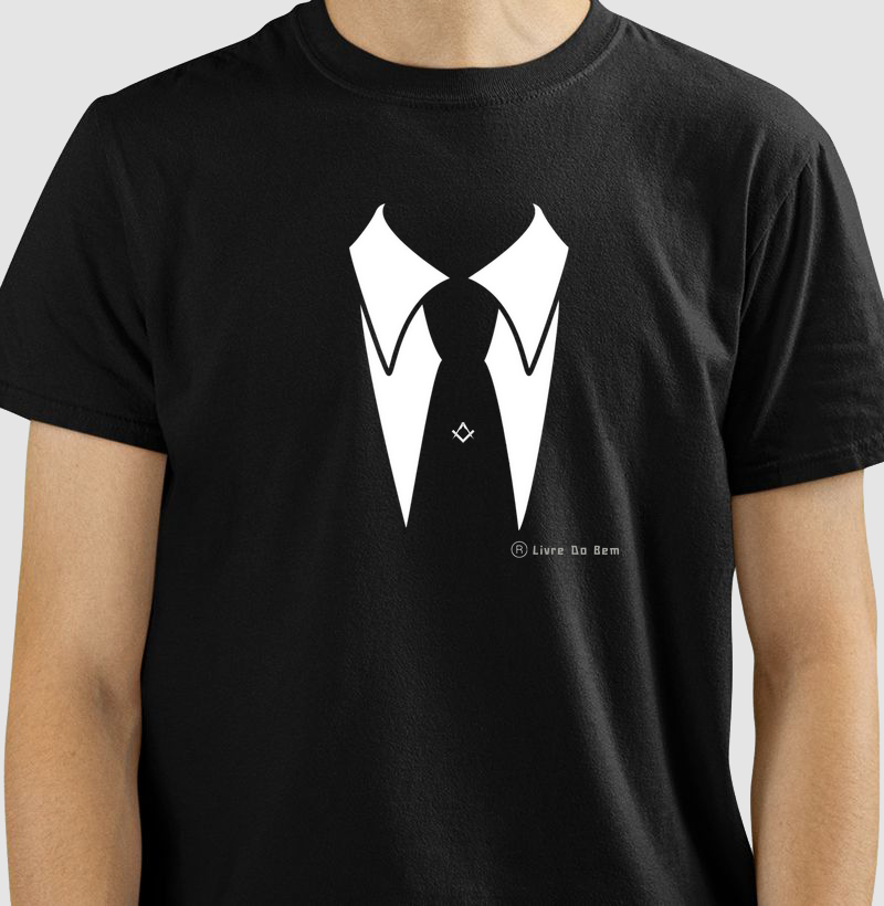 Camiseta maçonaria - Terno