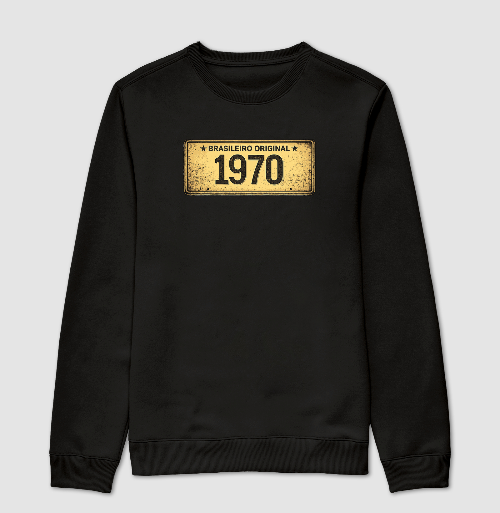 BRASILEIRO PLACA AMARELA 1970