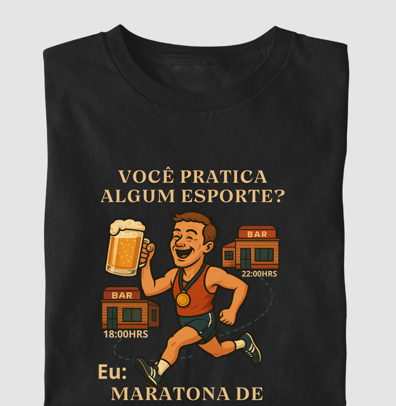 Maratona de bar em bar.