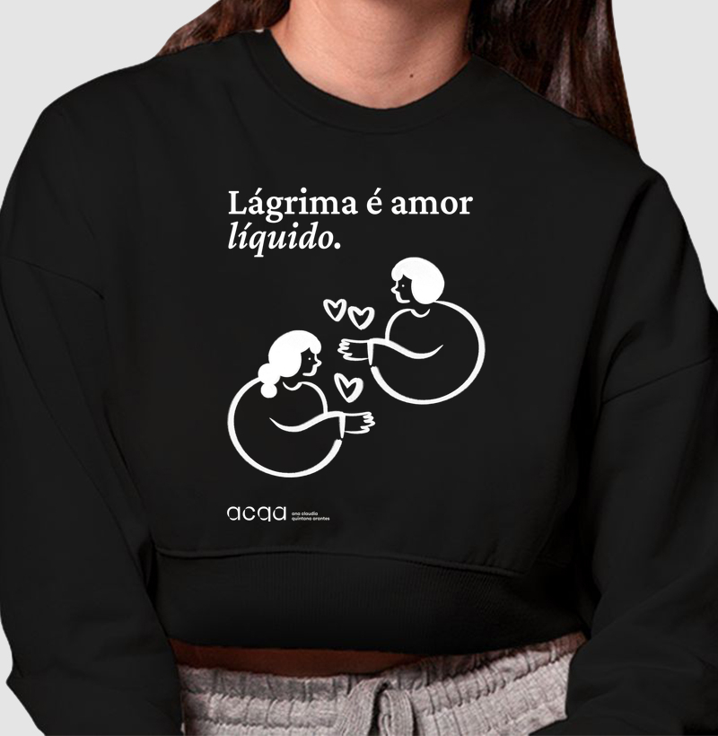 Lágrima é amor liquido