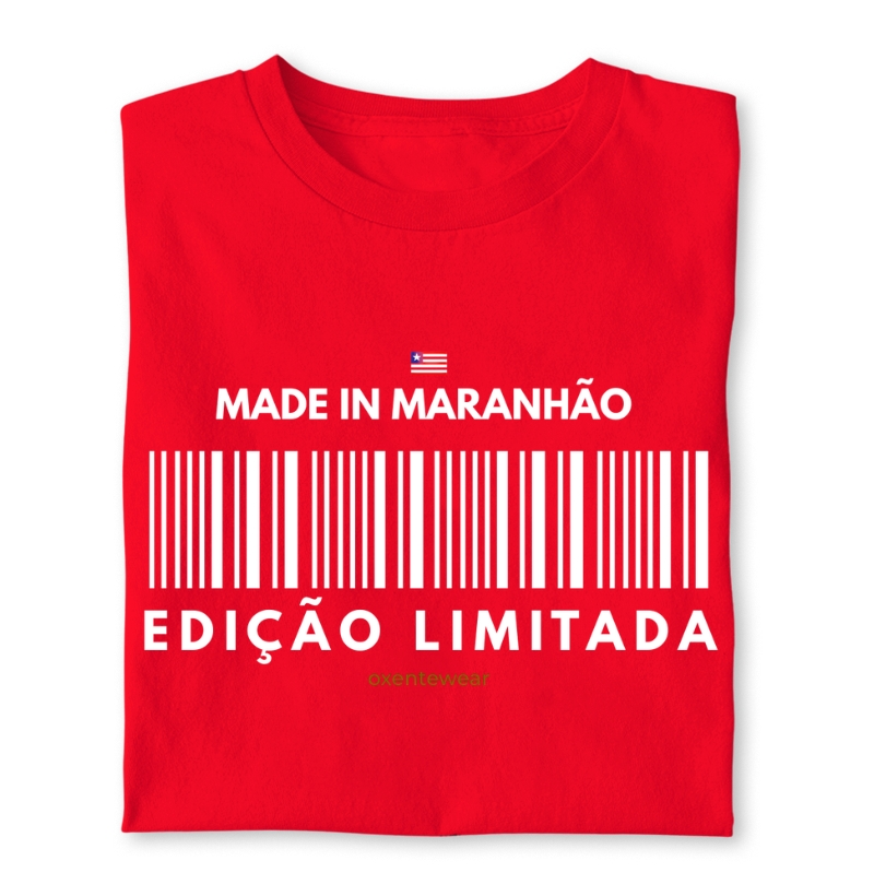 Camiseta Made in Maranhão (edição limitada) | OxenteWear