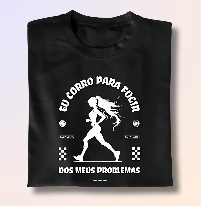 Eu corro para fugir dos meus problemas