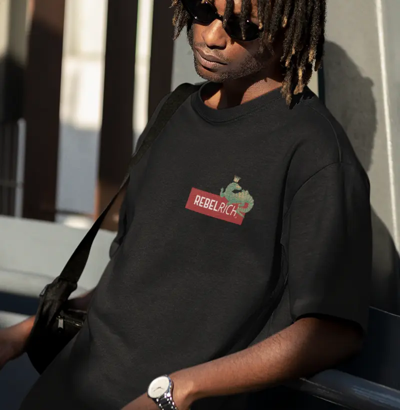 Jacaré 2 Oversized Preta