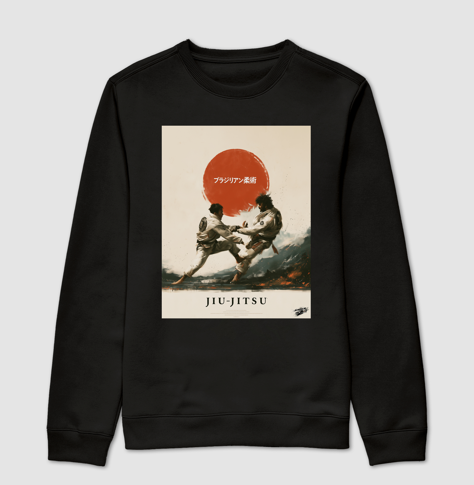 jiu-jitsu 02 - Suéter Moletom