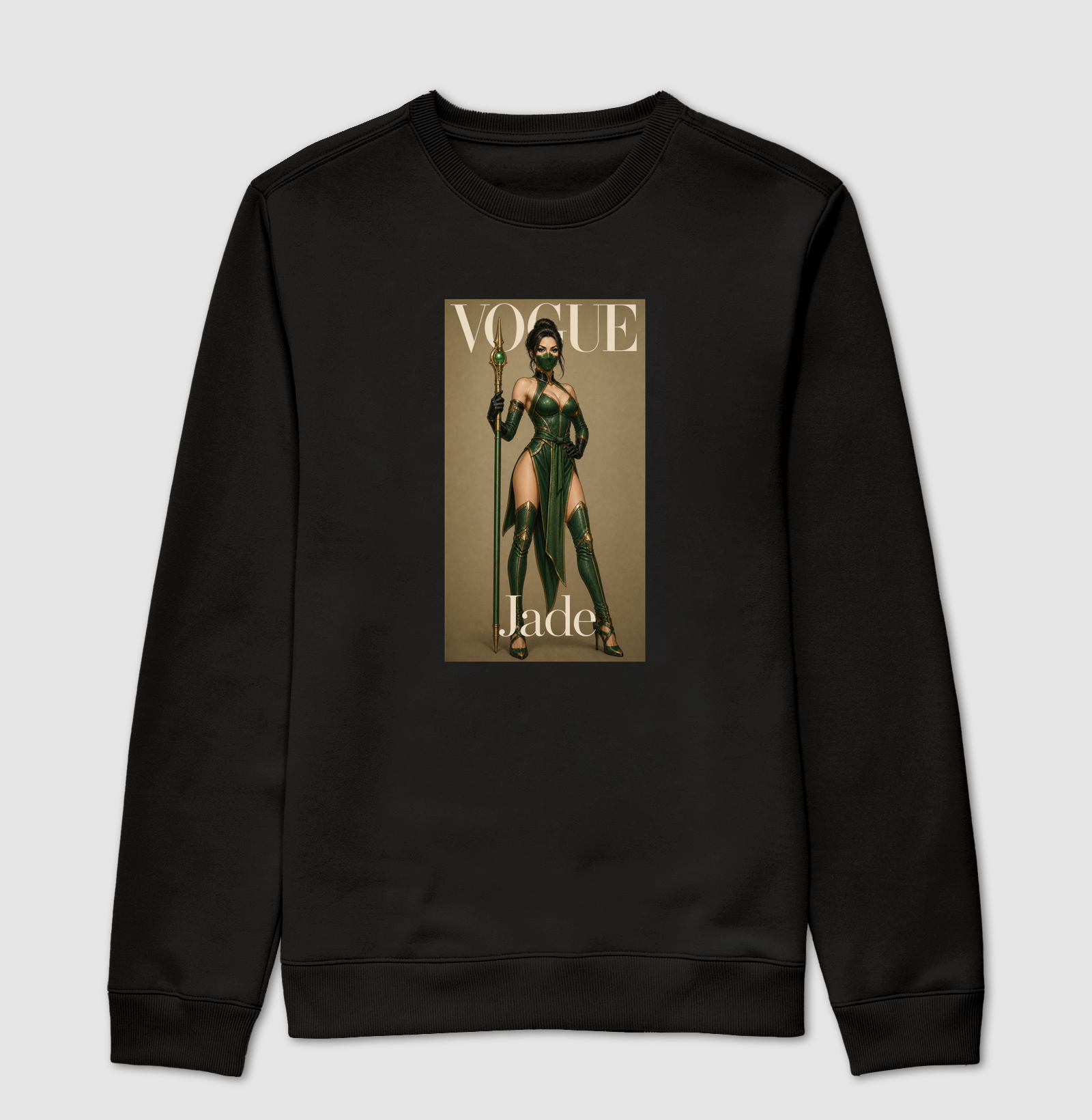 Vogue Jade | Coleção Ô Bicha - Suéter Moletom
