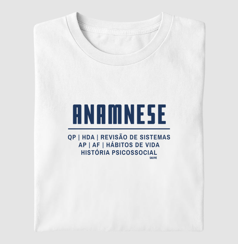 Anamnese - Camiseta