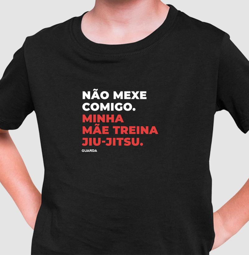 Não mexe comigo, minha mãe treina Jiu-jitsu