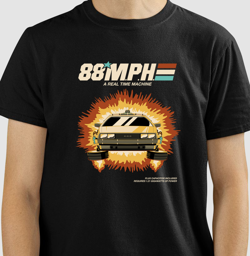 Camiseta  A Real Time Machine_w - Camiseta