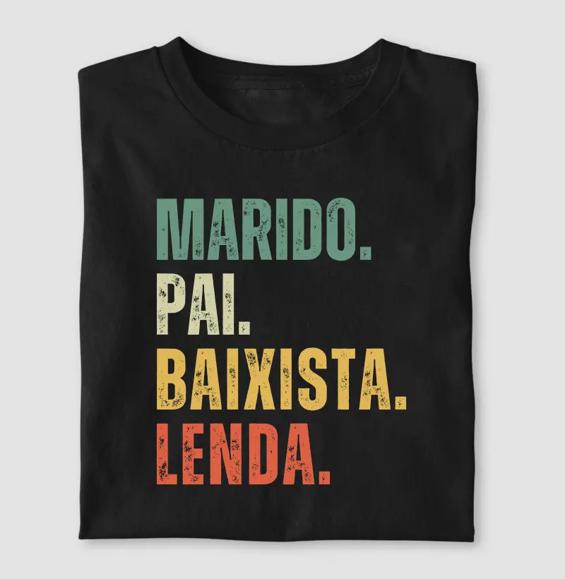 Marido. Pai. Baixista. Lenda.