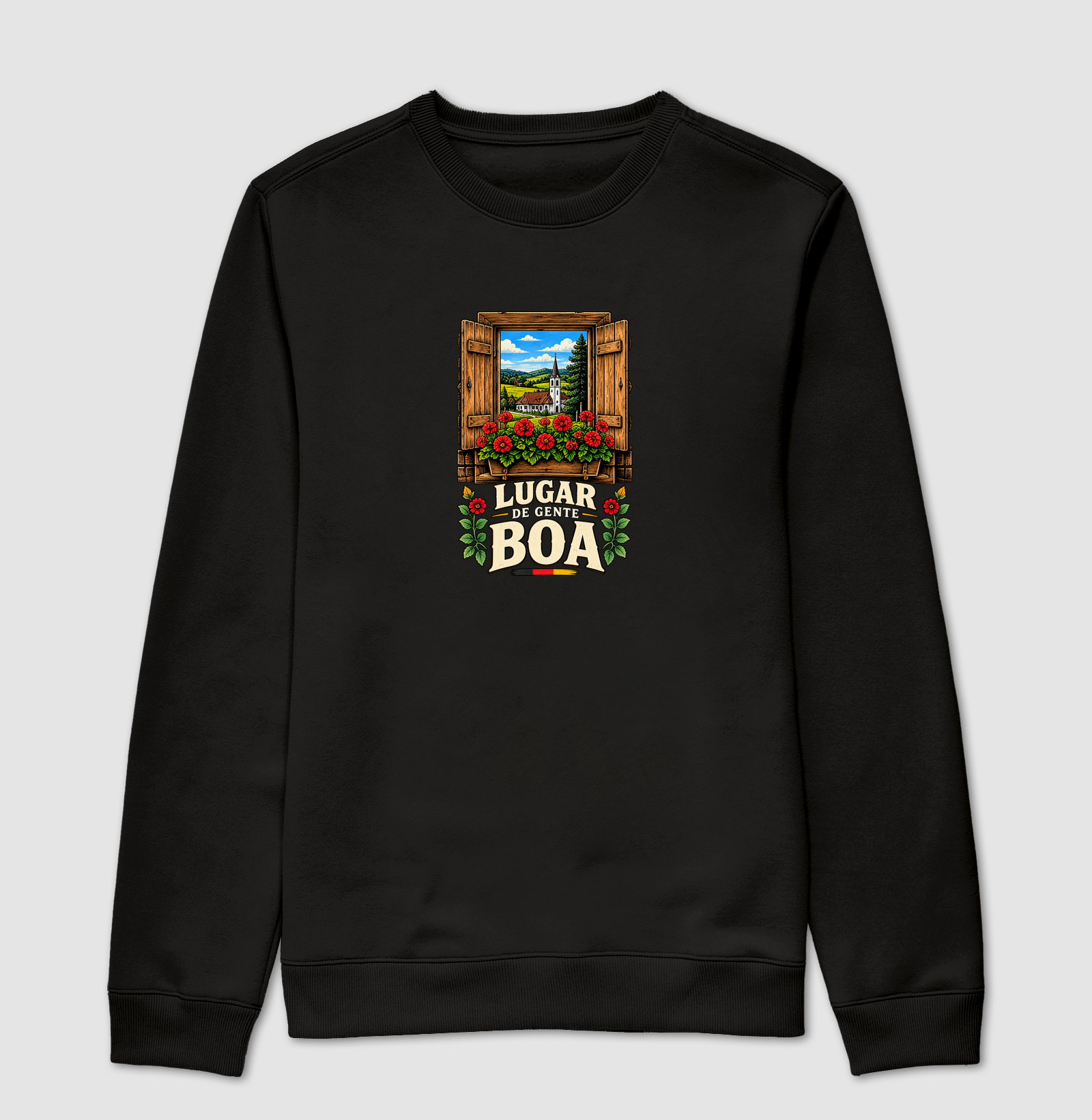 Lugar de gente boa - Suéter Moletom