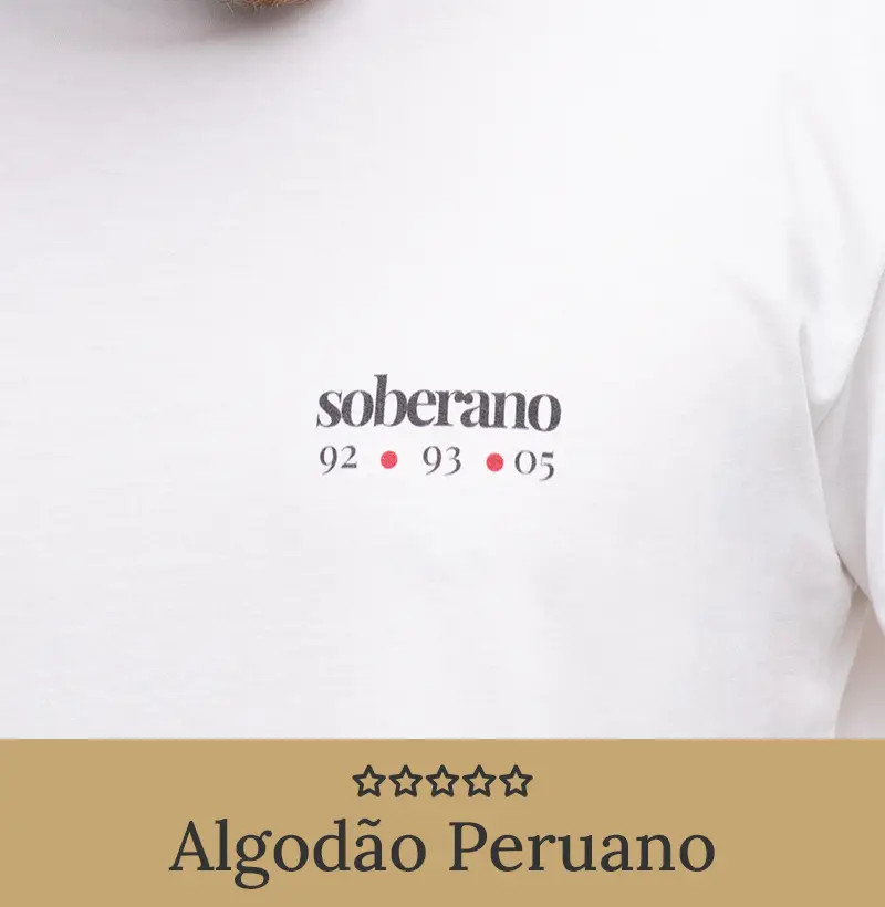 Soberano – 92, 93, 05 - Algodão Peruano