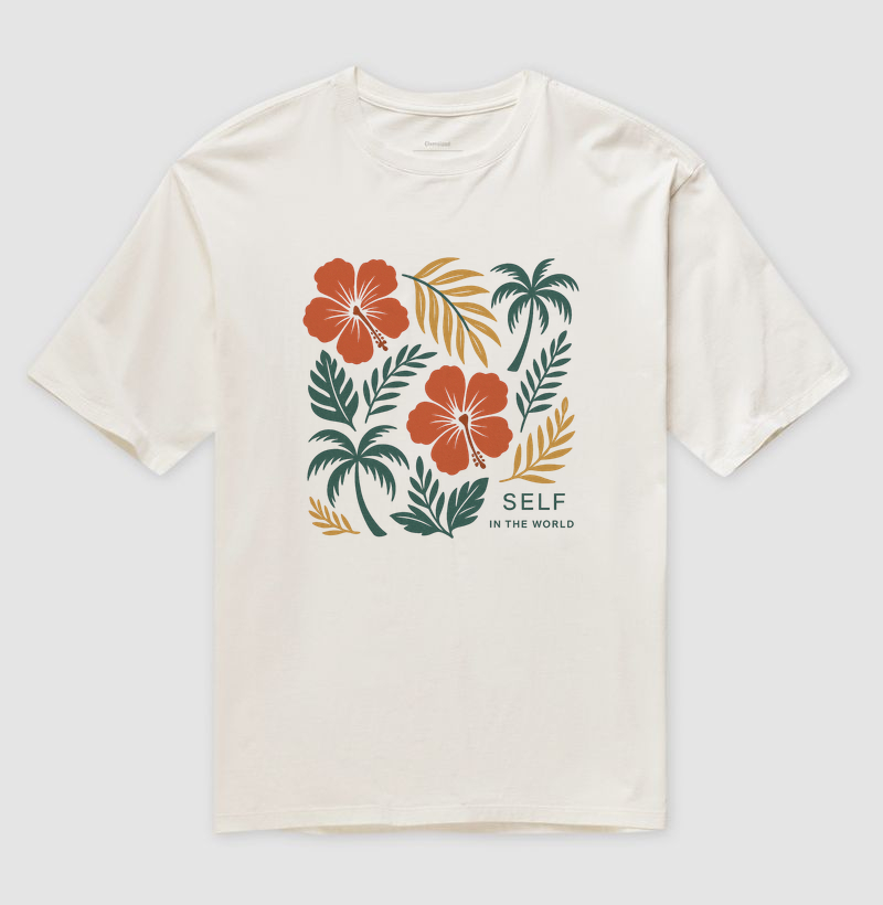 TROPIC HERITAGE - Camiseta Oversized