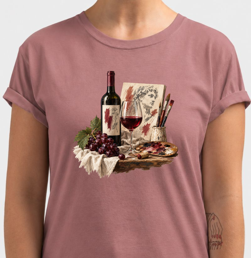 Tomar um Vinho e Pintar um quadro