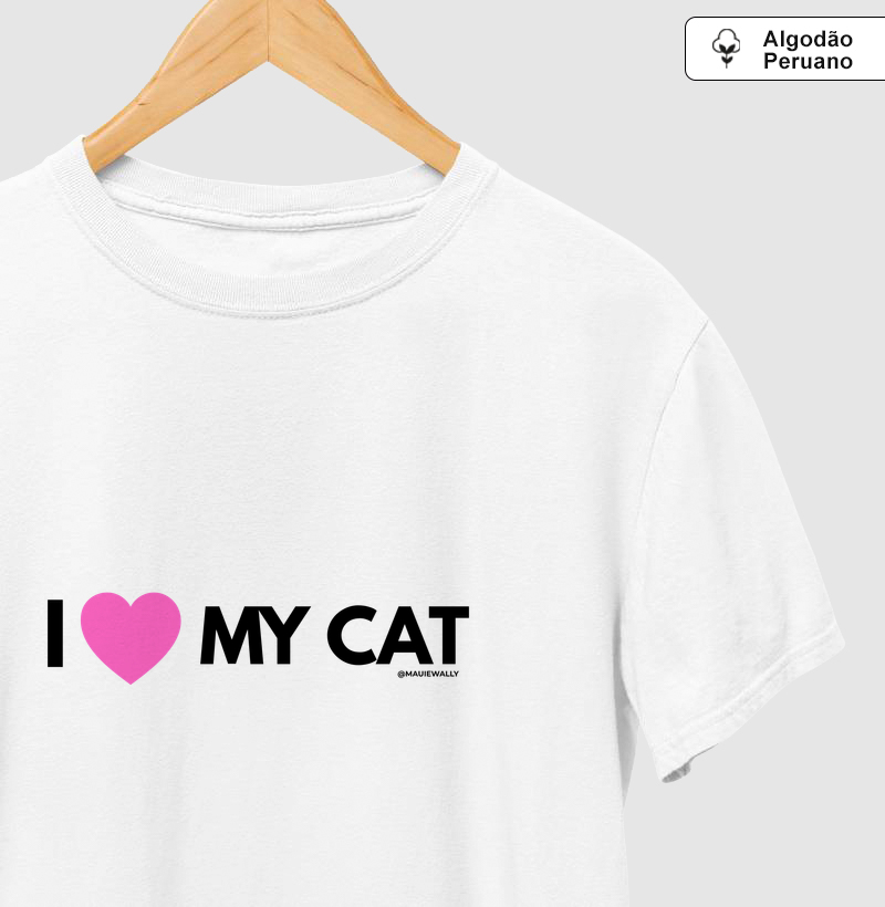 I LOVE MY CAT (pink)