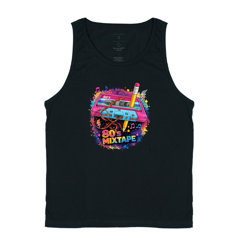 Camiseta Mix Tape Retro