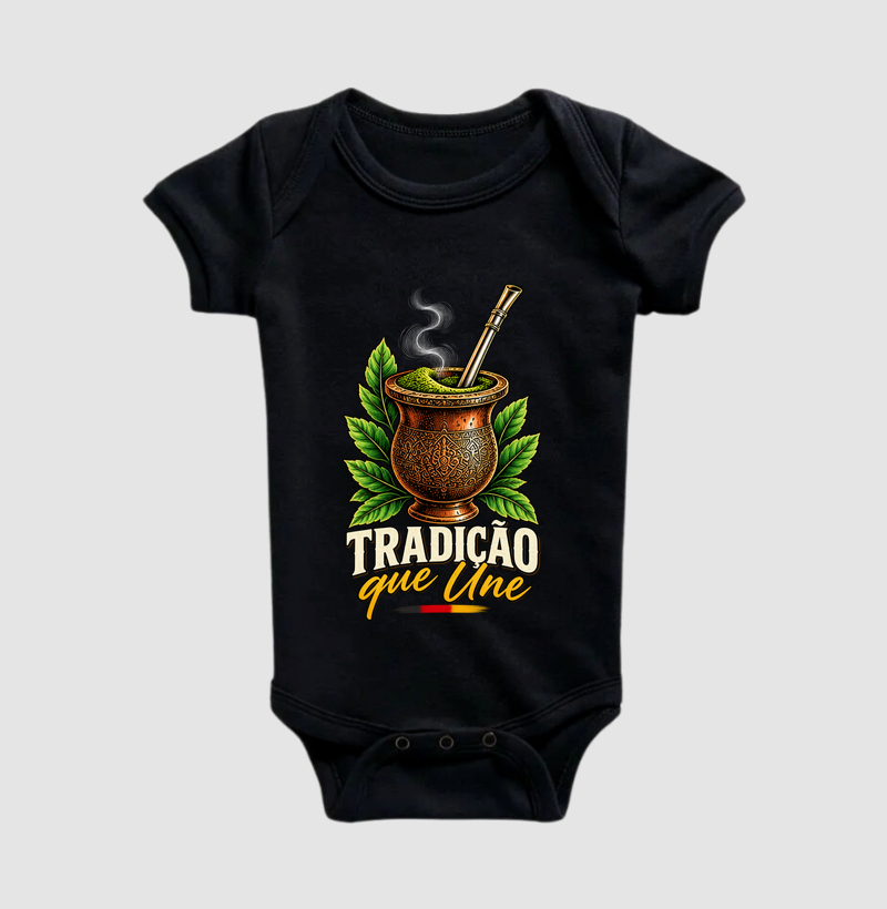Tradição que une” - Body Infantil